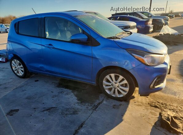KL8CD6SA5HC759739 2017 CHEVROLET SPARK Синий Передняя правая четверть