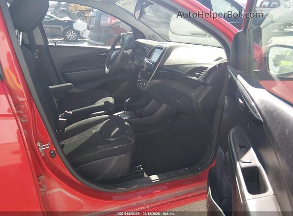 KL8CD6SA6GC572234 2016 CHEVROLET SPARK Red Вид салону спереду