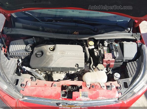 KL8CD6SA6GC572234 2016 CHEVROLET SPARK Red Вид ззаду