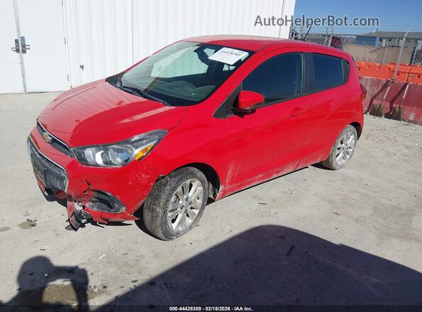 KL8CD6SA6GC572234 2016 CHEVROLET SPARK Red Передня ліва чверть