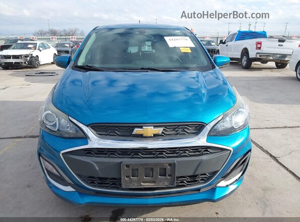 KL8CD6SA8KC747950 2019 CHEVROLET SPARK Blue Vista del cuadro de instrumentos