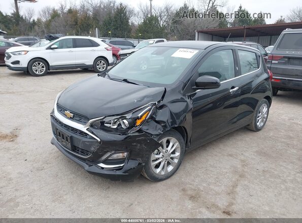 KL8CF6SA9MC220996 2021 CHEVROLET SPARK Black Передня ліва чверть