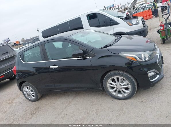 KL8CF6SA9MC220996 2021 CHEVROLET SPARK Black Вид задньої частини салону
