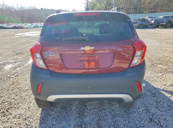 KL8CH6SA7NC028441 2022 CHEVROLET SPARK Maroon Rear view