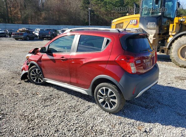 KL8CH6SA7NC028441 2022 CHEVROLET SPARK Maroon Rear left