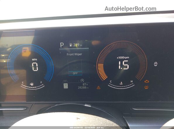KM8HA3AB3RU180769 2024 HYUNDAI KONA Gray Vista de los asientos traseros