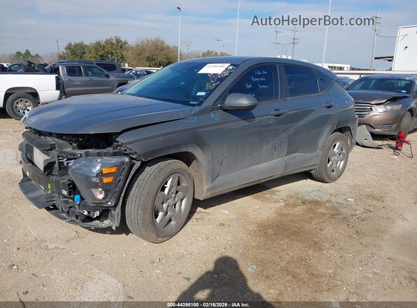 KM8HA3AB3RU180769 2024 HYUNDAI KONA Gray Vista tres cuartos delantera izquierda