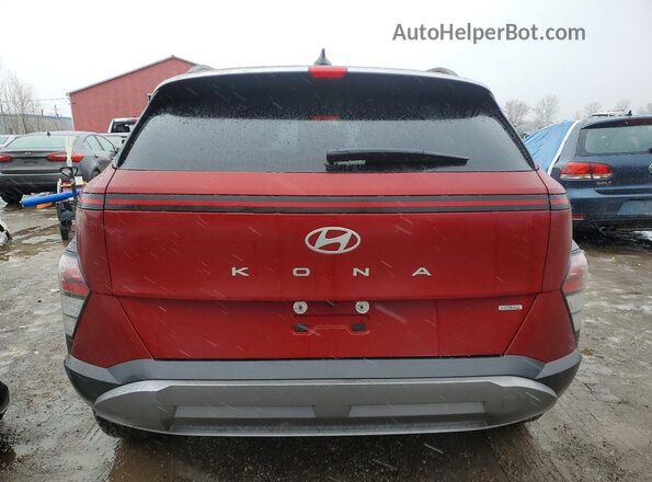 KM8HCCAB1TU356509 2026 HYUNDAI KONA Red უკანა ხედი