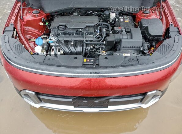 KM8HCCAB1TU356509 2026 HYUNDAI KONA Red ძრავის განყოფილების ხედი