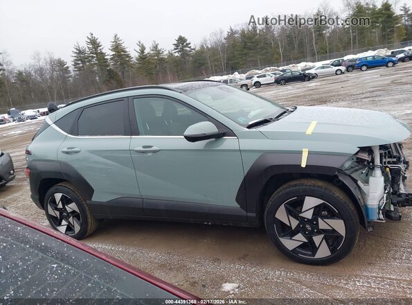 KM8HECA34RU062856 2024 HYUNDAI KONA Green Սալոնի 360 աստիճան տեսք
