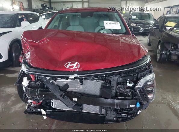KM8HF3AB3TU381192 2026 HYUNDAI KONA Red Widok deski rozdzielczej