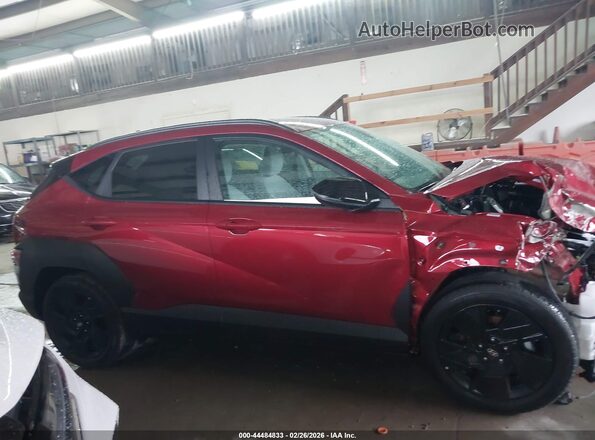 KM8HF3AB3TU381192 2026 HYUNDAI KONA Red Widok zestawu wskaźników