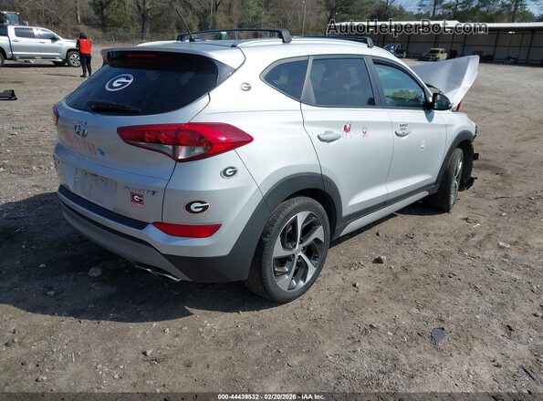 KM8J33A26HU585972 2017 HYUNDAI TUCSON Серебряный 