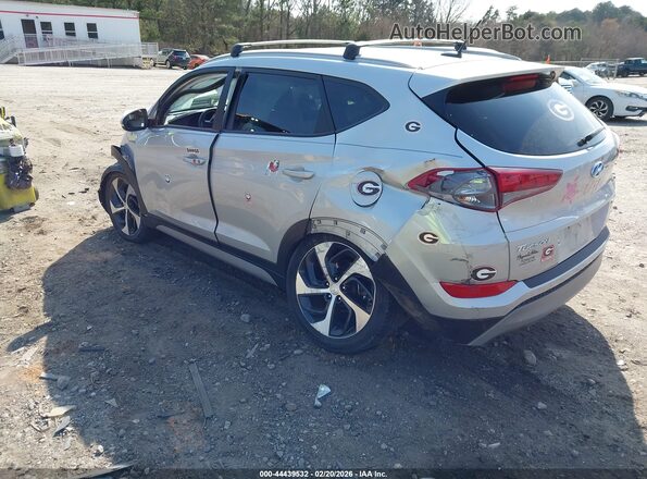 KM8J33A26HU585972 2017 HYUNDAI TUCSON Серебряный 