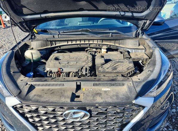 KM8J3CAL0KU070837 2019 HYUNDAI TUCSON Blue 
