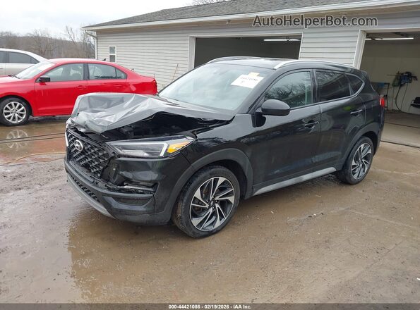 KM8J3CAL1KU851222 2019 HYUNDAI TUCSON Black 