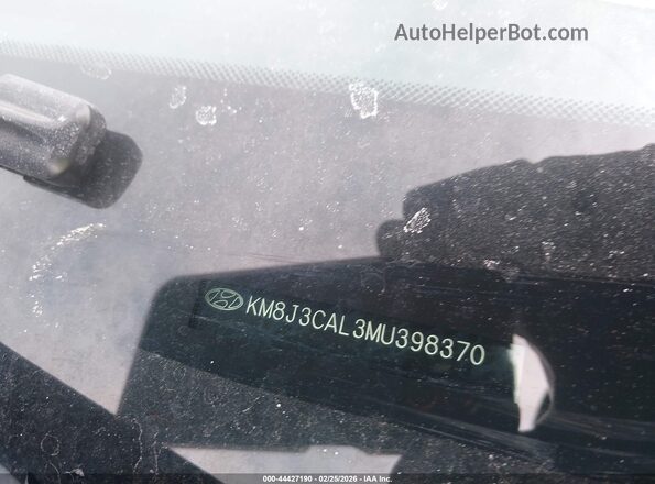 KM8J3CAL3MU398370 2021 HYUNDAI TUCSON Blue 