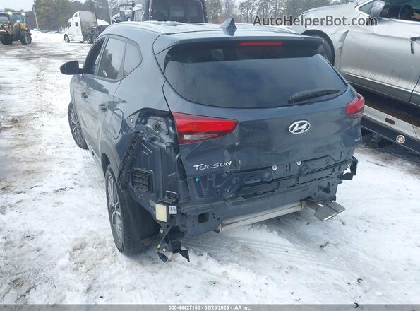 KM8J3CAL3MU398370 2021 HYUNDAI TUCSON Blue Front view