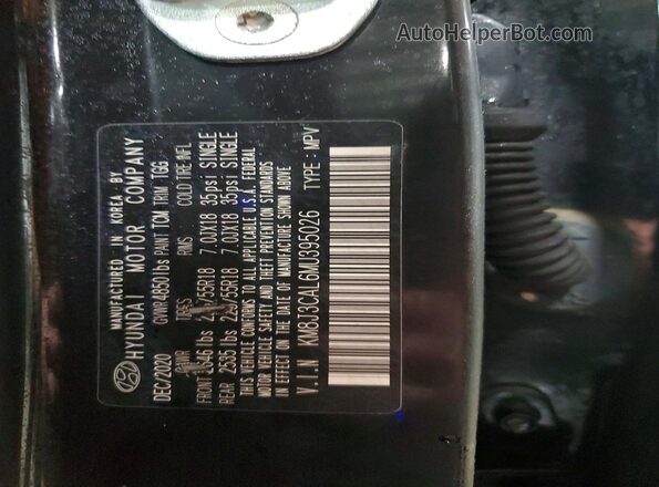 KM8J3CAL6MU395026 2021 HYUNDAI ACCENT Black 
