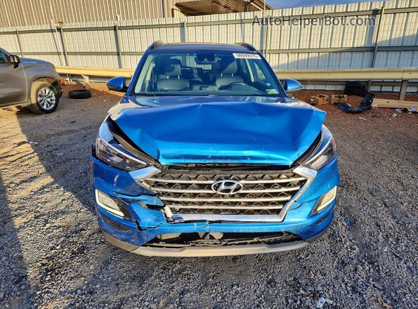KM8J3CAL9MU370590 2021 HYUNDAI TUCSON Blue 