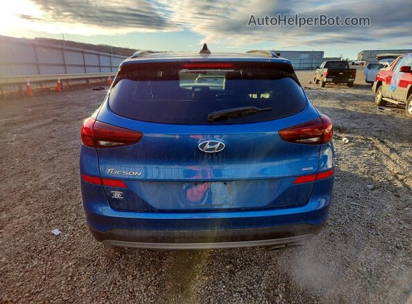 KM8J3CAL9MU370590 2021 HYUNDAI TUCSON Blue 