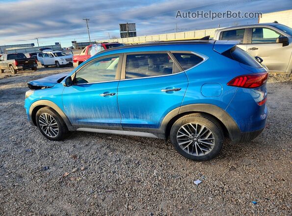 KM8J3CAL9MU370590 2021 HYUNDAI TUCSON Blue 
