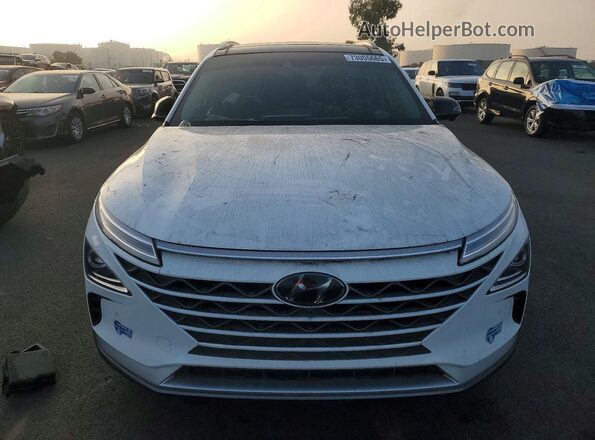 KM8J84A63MU013827 2021 HYUNDAI NEXO Белый Вид спереди