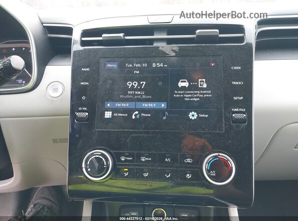 KM8JB3AE9NU090724 2022 HYUNDAI TUCSON Gray 