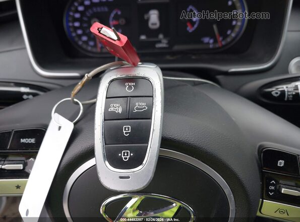 KM8JB3DE3RU305807 2024 HYUNDAI TUCSON Gray Vista del salpicadero