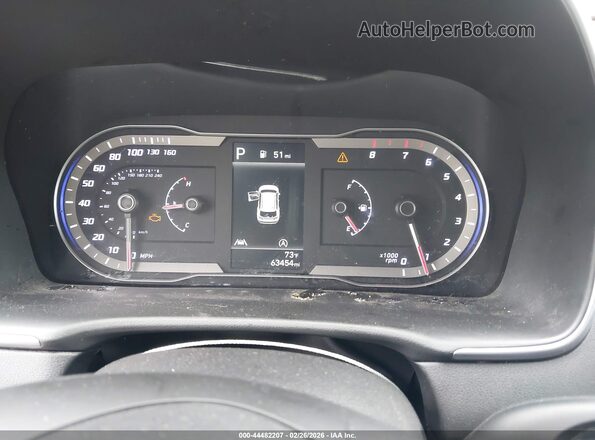 KM8JB3DE3RU305807 2024 HYUNDAI TUCSON Gray Vista de los asientos traseros