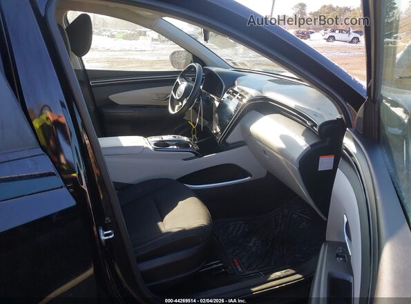 KM8JBCA16PU097128 2023 HYUNDAI TUCSON HYBRID Черный Вид салона спереди