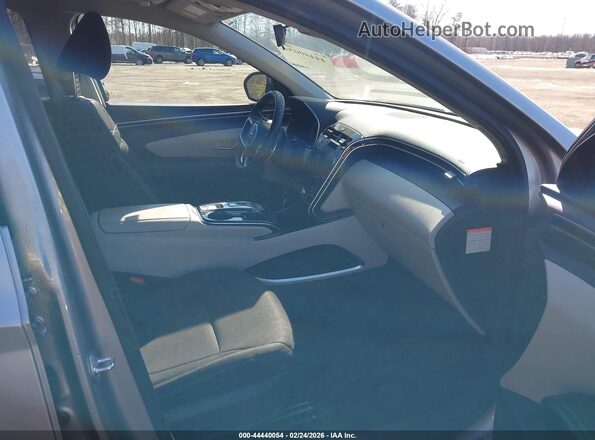 KM8JBDA22PU133296 2023 HYUNDAI TUCSON PLUG-IN HYBRID Серебряный Вид салона спереди