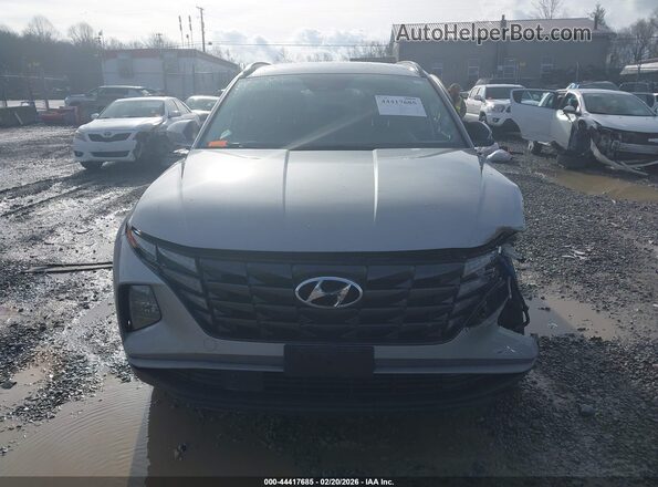 KM8JBDA28NU039520 2022 HYUNDAI TUCSON PLUG-IN HYBRID Silver Вид задньої частини салону