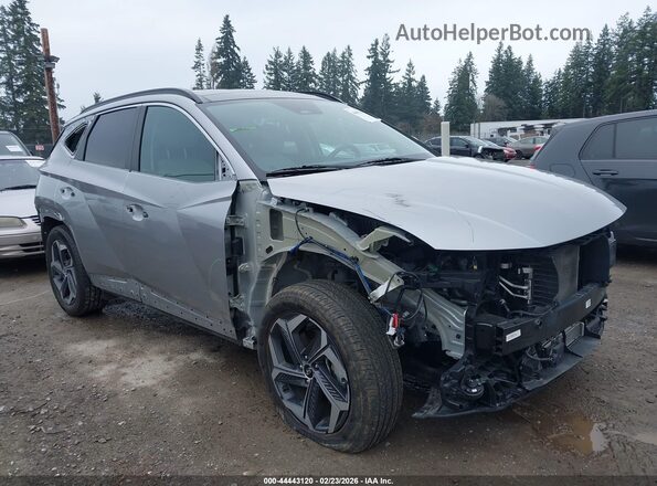 KM8JCCD19RU143160 2024 HYUNDAI TUCSON HYBRID Silver 