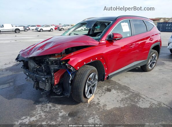 KM8JCDD16SU296848 2025 HYUNDAI TUCSON HYBRID Red Przód lewy