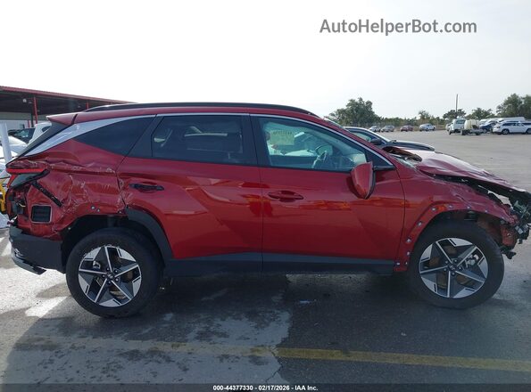 KM8JCDD16SU296848 2025 HYUNDAI TUCSON HYBRID Red Widok wnętrza 360 stopni