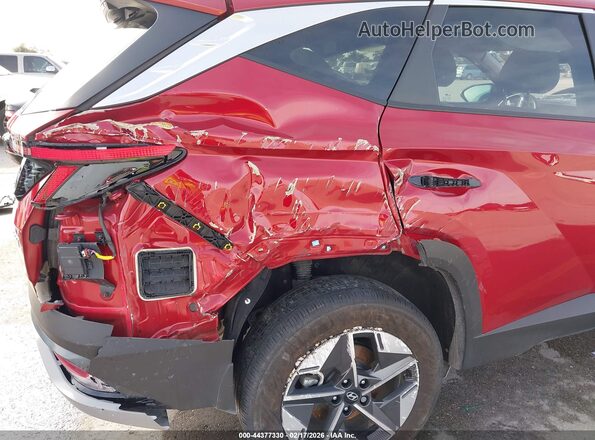 KM8JCDD16SU296848 2025 HYUNDAI TUCSON HYBRID Red 