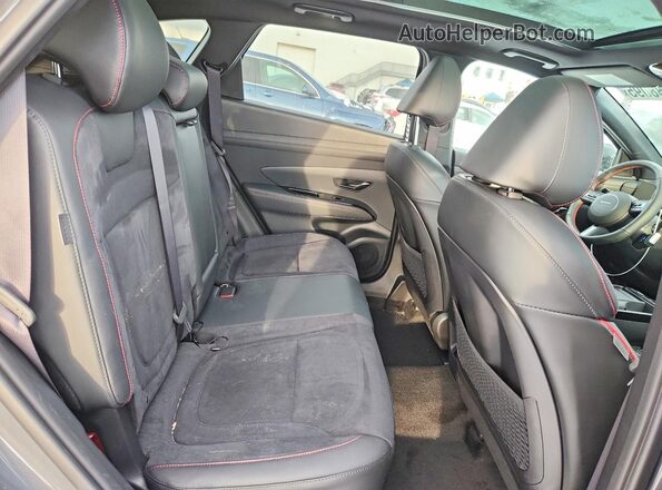 KM8JCDD18TU403884 2026 HYUNDAI TUCSON Gray Vista de los asientos traseros
