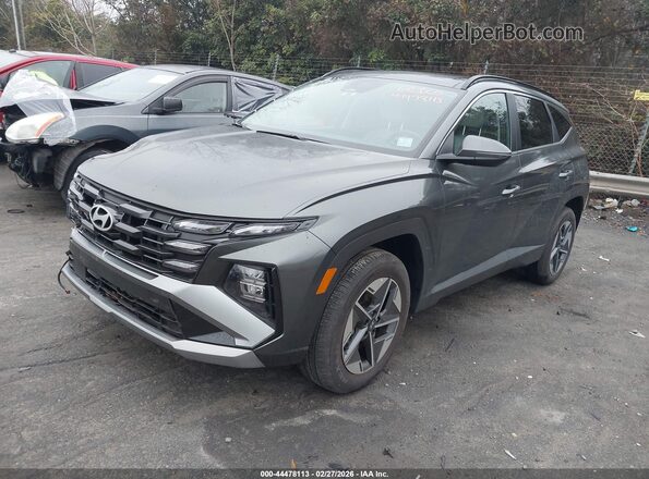 KM8JCDD19SU323900 2025 HYUNDAI TUCSON HYBRID Gray Передня ліва чверть