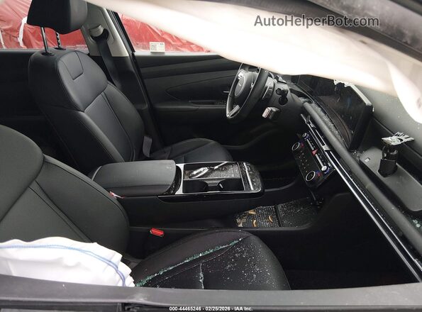 KM8JCDD1XSU302974 2025 HYUNDAI TUCSON HYBRID Gray Front interior view