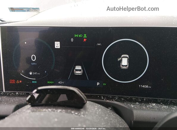 KM8JCDD1XSU302974 2025 HYUNDAI TUCSON HYBRID Gray Rear seats view