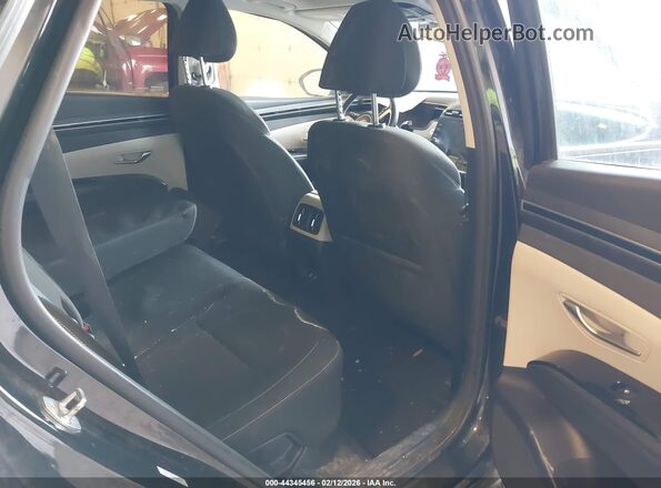KM8JFCA19NU026362 2022 HYUNDAI TUCSON HYBRID Black Widok naklejki z numerem VIN