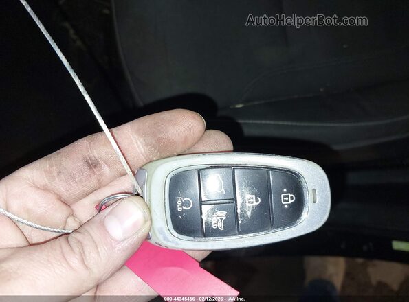 KM8JFCA19NU026362 2022 HYUNDAI TUCSON HYBRID Black Widok deski rozdzielczej
