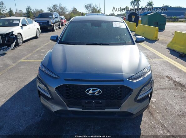 KM8K12AA4MU639985 2021 HYUNDAI KONA Gray 
