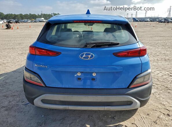 KM8K22AB3NU779565 2022 HYUNDAI KONA Blue Widok z tyłu
