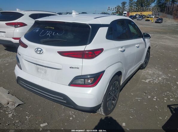 KM8K23AG0PU190087 2023 HYUNDAI KONA ELECTRIC White 