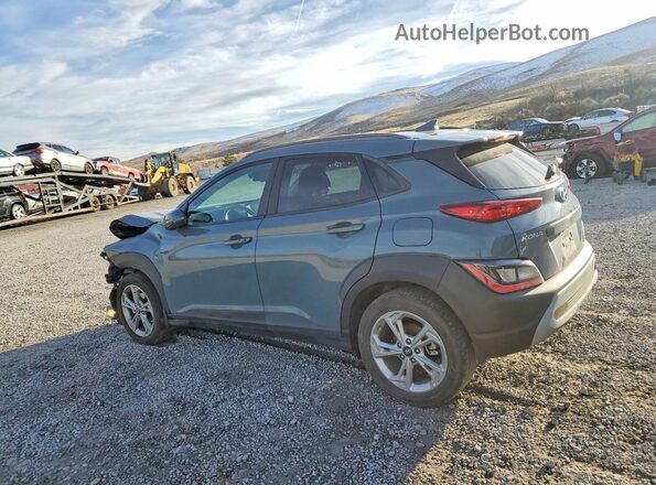 KM8K32AB2NU898902 2022 HYUNDAI KONA Blue Tył lewy