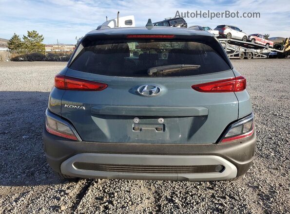 KM8K32AB2NU898902 2022 HYUNDAI KONA Blue Widok z tyłu