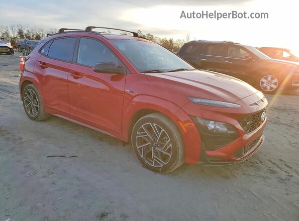 KM8K33A36NU794458 2022 HYUNDAI KONA Red Առջևի աջ