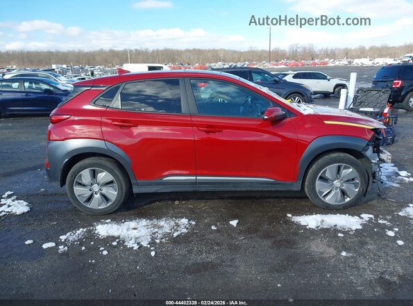 KM8K33AG1MU106609 2021 HYUNDAI KONA ELECTRIC Red 